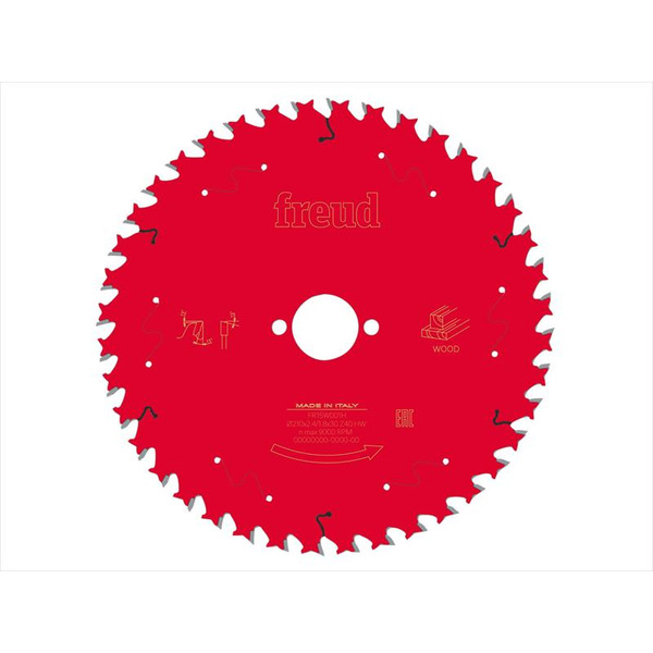 Freud FRE03FS09723 Wood Circular Saw Blade 210 x 30 x 2.4/1.8mm x 40T