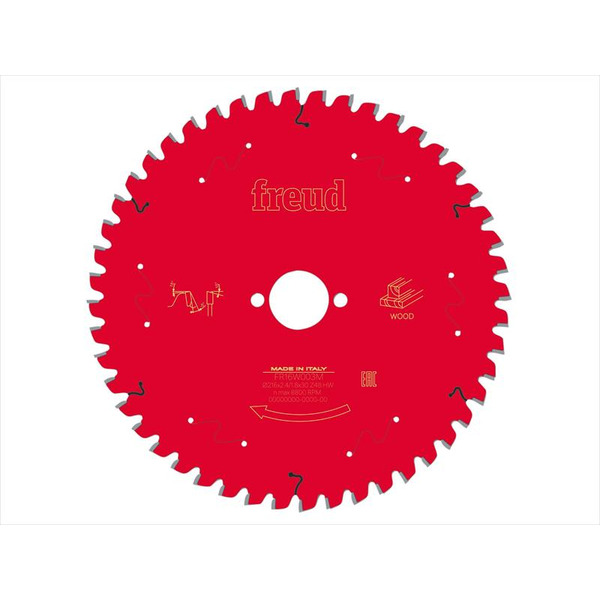 Freud F03FS09750 Wood Mitre Saw Blade 216 x 30 x 2.4/1.8mm x 48T