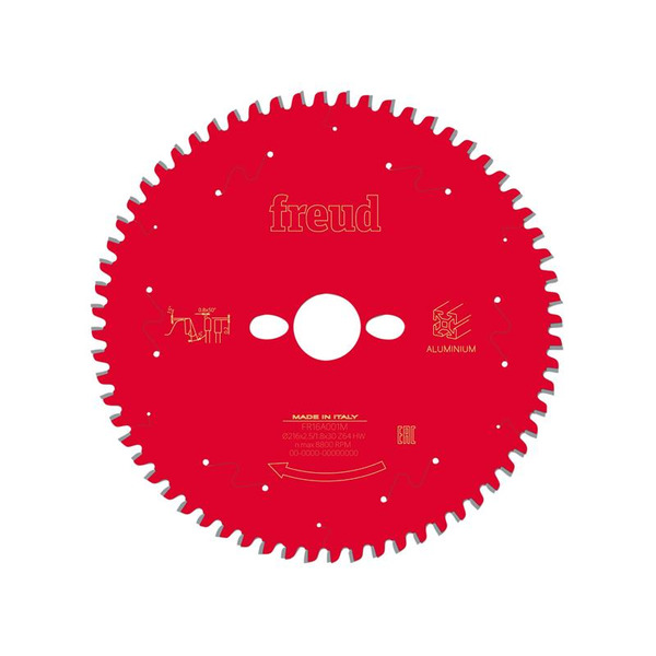 Freud FRE03FS09821 Metal Mitre Saw Blade 216 x 30 x 2.5/1.8mm x 64T