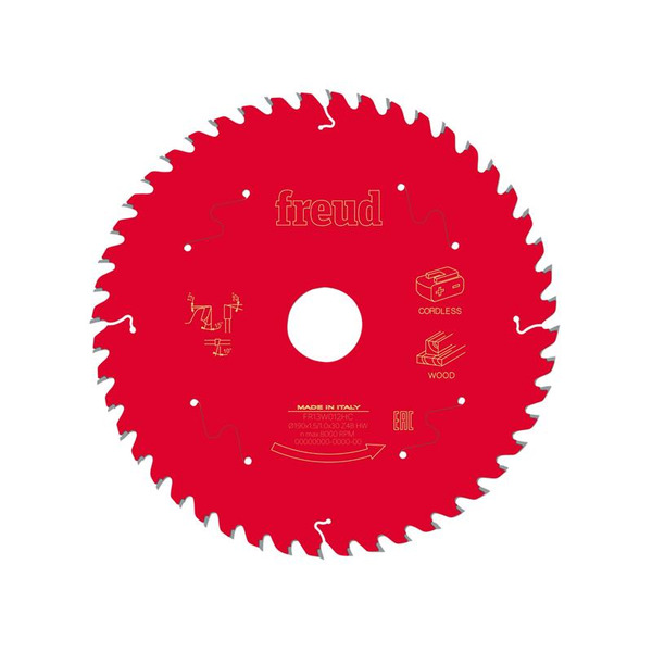 Freud FRE03FS10059 Wood Circular Saw Blade 190 x 30 x 1.45/1mm x 48T