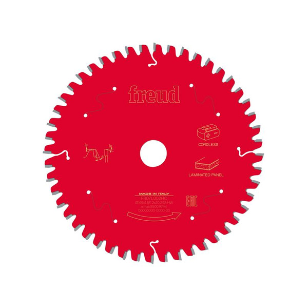 Freud FRE03FS10076 Laminated Panel Circular Saw Blade 160 x 20 x 1.8/1.2mm x 48T