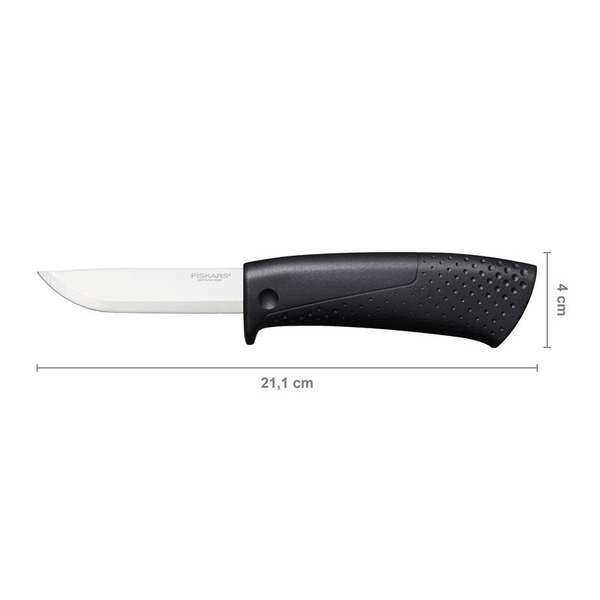 Builder's Knife with Sharpener