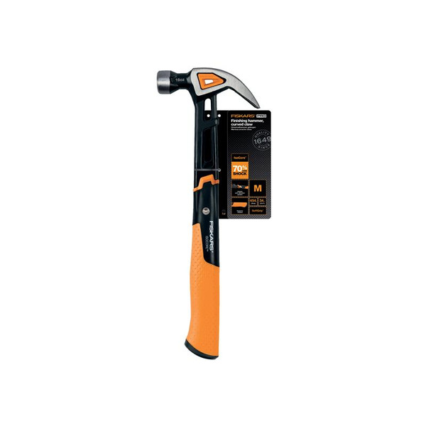 IsoCore Curved Finishing Hammer 450g (16oz)