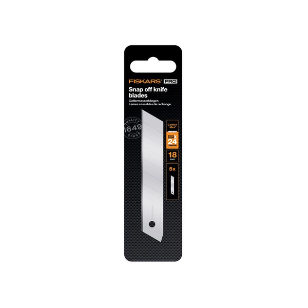CarbonMax Snap-off Knife Blade 18mm (5 Pack)