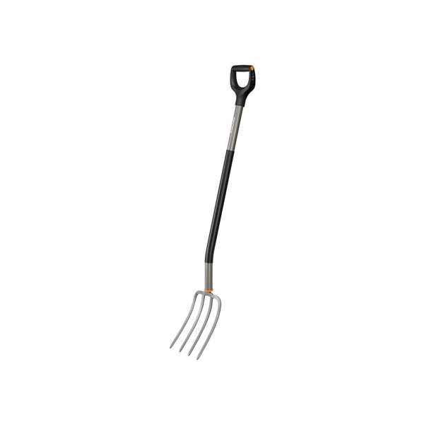 Ergonomic Garden Fork Grey