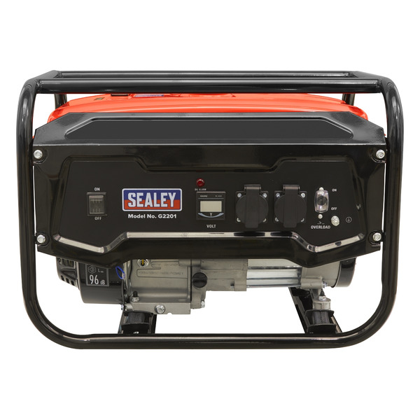 Sealey 2200W Generator 6.5hp 4-Stroke Engine 230V