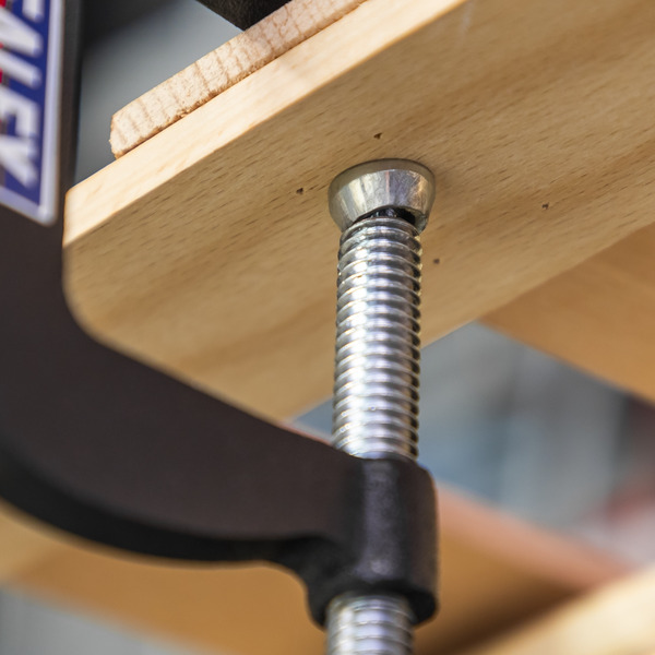 Sealey GCC03 Junior C-Clamp Set 38 x 38mm 8pc