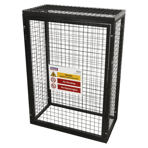Sealey Gas Cylinder Safety Cage - 2 x 47kg