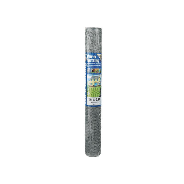 Gardman GDM50050 Galvanised Wire Netting 13mm² Hexagon, 10 x 0.9m