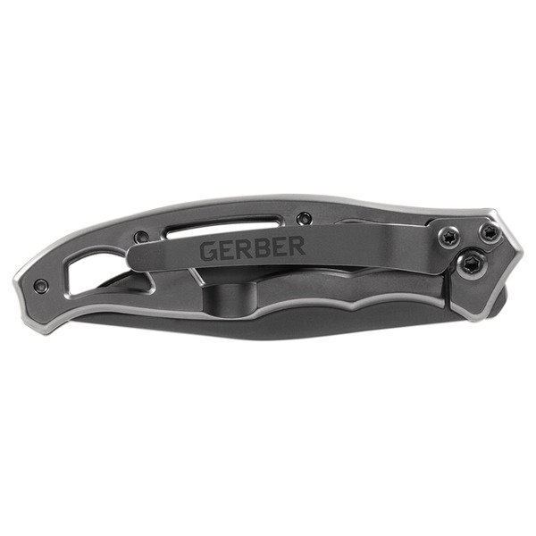 Gerber GER1013954 Paraframe Mini SS Folding Clip Knife - Fine Edge