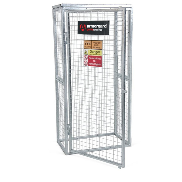 Armorgard GGC2 Gorilla Gas Cage, Modular Bolt-together Gas Cage - 912 x 576 x 1831 mm