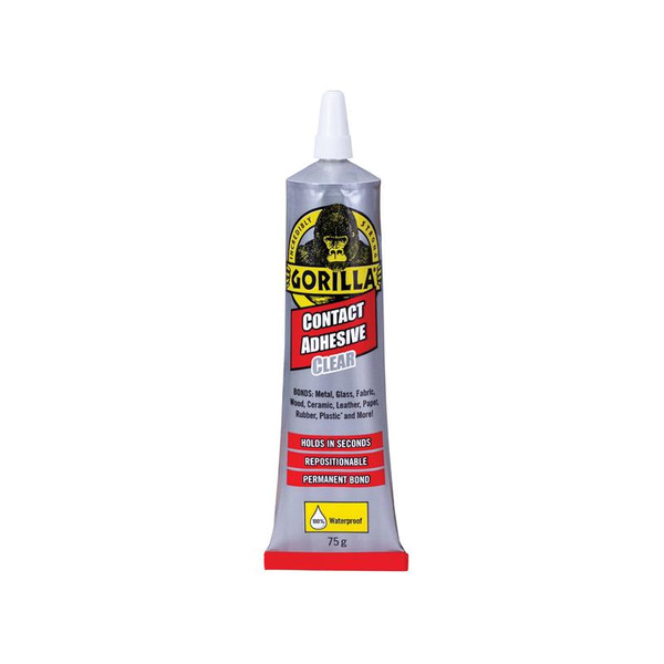 Gorilla Contact Adhesive Clear 75g