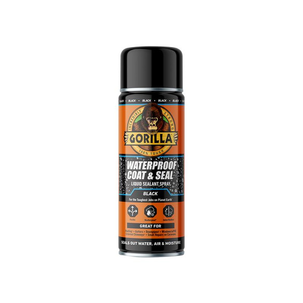 Waterproof Coat & Seal Spray Black 450ml