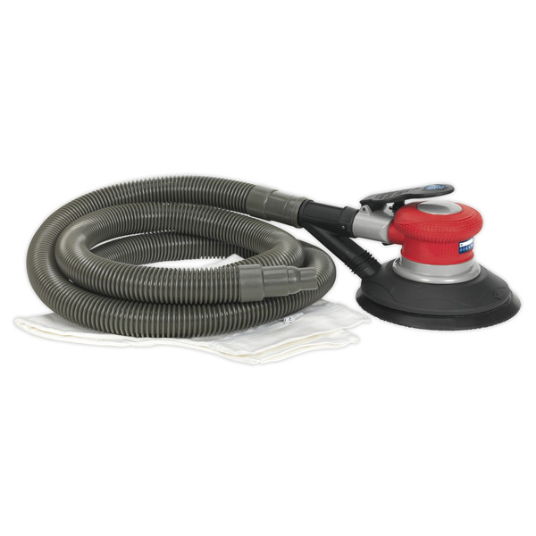 Sealey GSA06 Generation Dust-Free Self-Contained Air Palm Random Orbital Sander 150mm