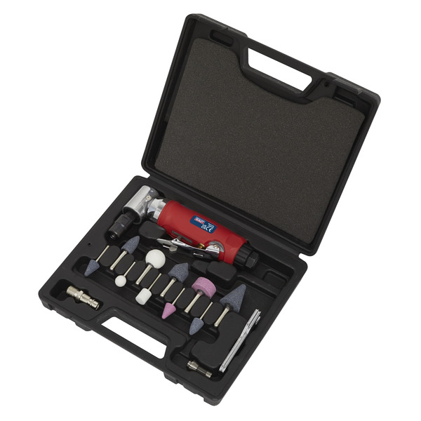 Sealey GSA675 Generation 90� Angle Air Die Grinder Kit 15pc