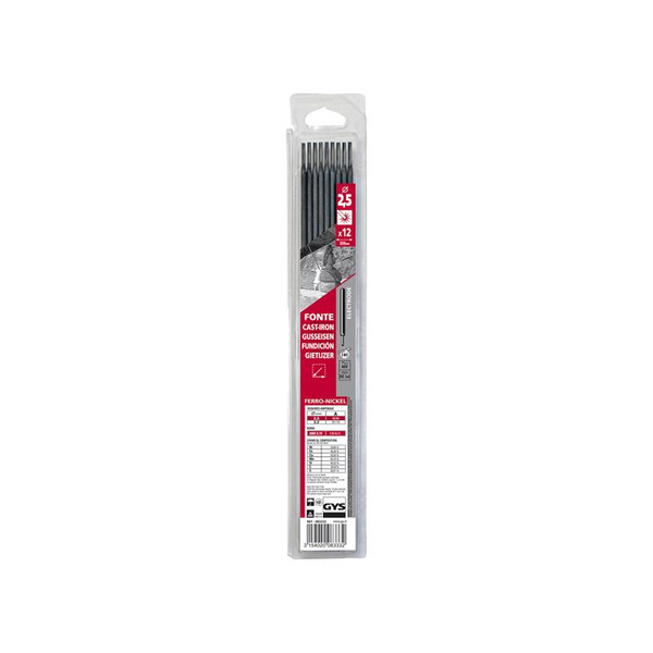 GYS083332 GYS WELDING Cast Iron Electrodes 2.5mm (Pack 12)