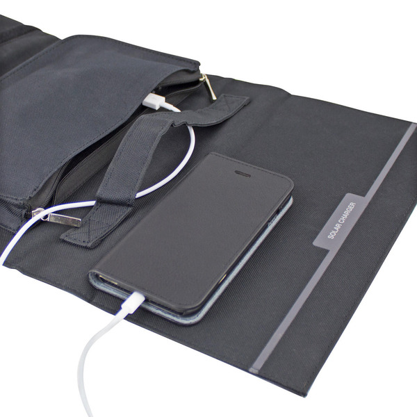 Hyundai HPS-300 Portable Power Station & Protective Carry/Shoulder Bag & 60W Portable & Foldable Solar Charger | HPS-300+CBB5830-1+H60
