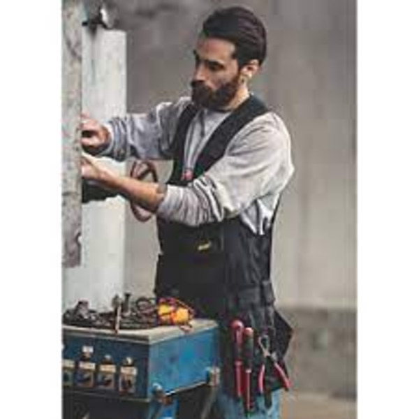Snickers AW Toolvest Black Size: XXXL