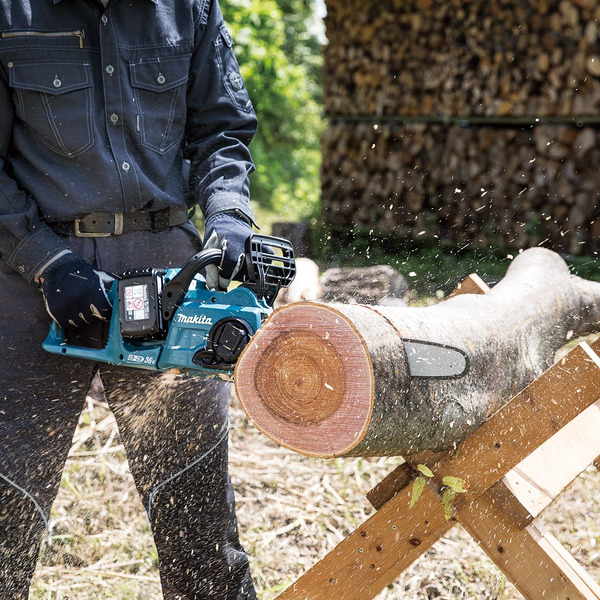Makita DUC355PT2 Twin 18v LXT 35cm / 14