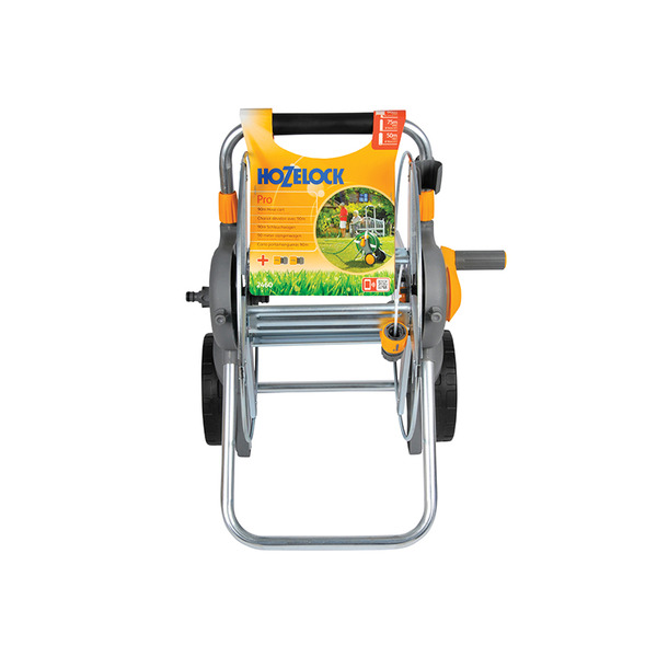 Hozelock 2460 90m Assembled Metal Hose Cart ONLY