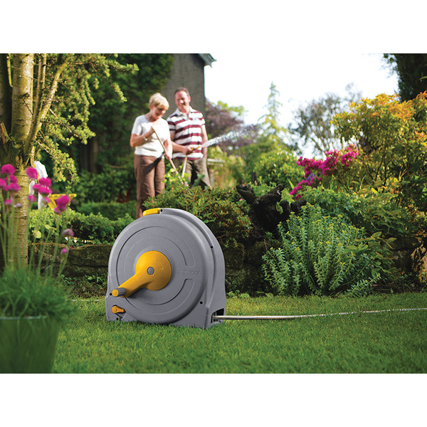 Hozelock 2494 Freestanding 40m Fast Reel + 40m of 12.5mm Hose