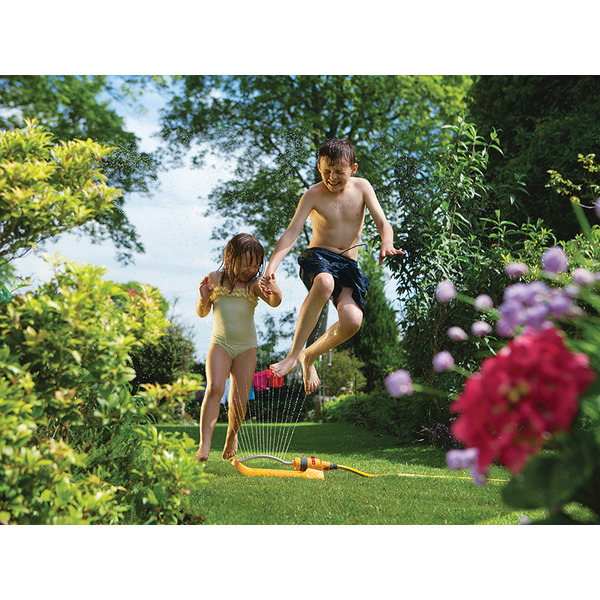 Hozelock 2972 Rectangular Sprinkler Plus 180m 15 hole
