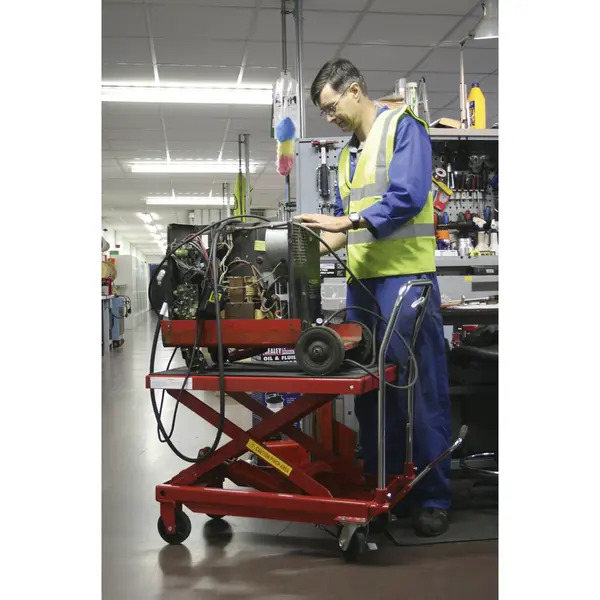 Sealey HPT500 Hydraulic Scissor Lift Platform Table 500kg Capacity