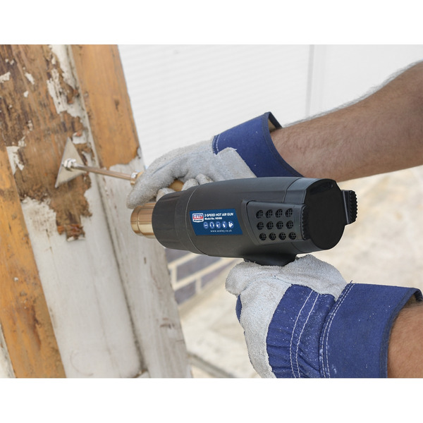 Sealey HS100 Premier 1800W 3-Speed Heat Gun 50/420/650�C