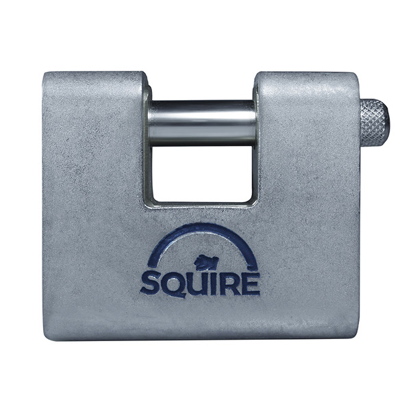 Squire HSQASWL2KA ASWL2KA Steel Armoured Warehouse Padlock 80mm Keyed Alike