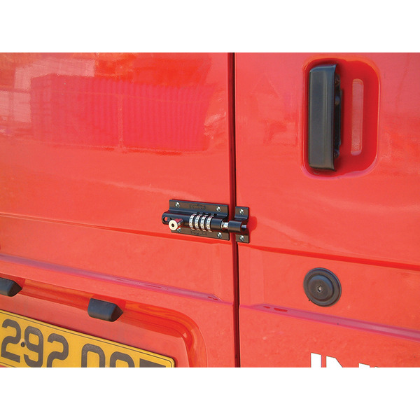 Squire HSQCOMBI2 CombiBolt 4 Re-Codable Locking Bolt Black/Blue 120mm