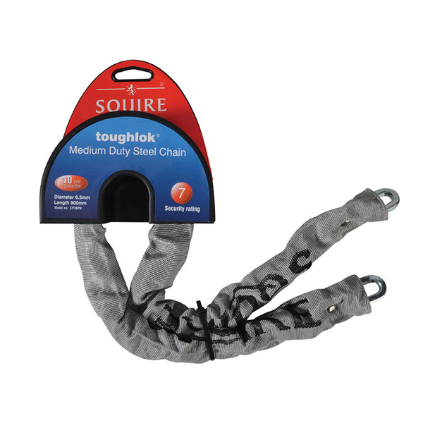Squire HSQCP36PR CP36PR Security Chain 90cm x 6.5mm