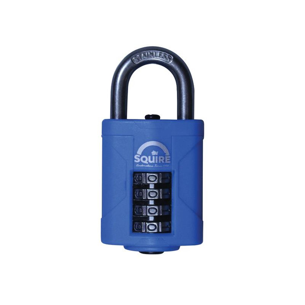 Squire HSQCP40S CP40S Heavy-Duty Rustproof Marine Combi Padlock 38mm