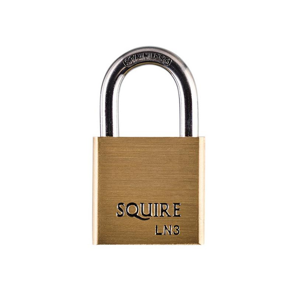 Squire HSQLN3S LN3S Lion Marine Padlock 4-Pin 30mm