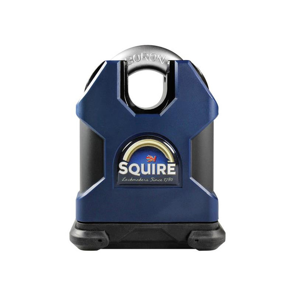 Squire HSQSS65CSBX SS65CS Stronghold Solid Steel Padlock 65mm Closed Shackle CEN6 Boxed