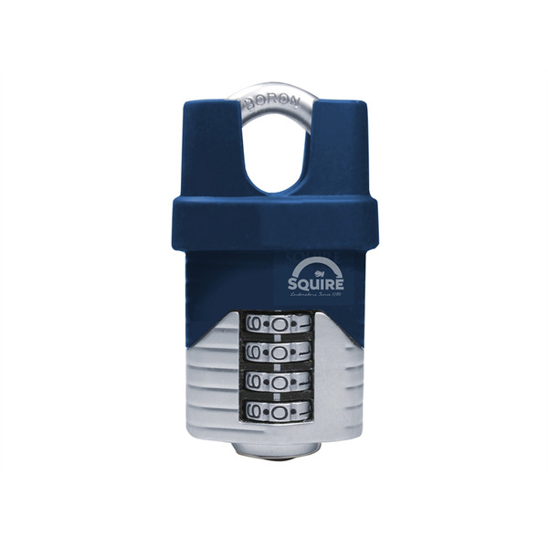 Squire HSQVC40CS Vulcan Closed Boron Shackle Combination Padlock 40mm