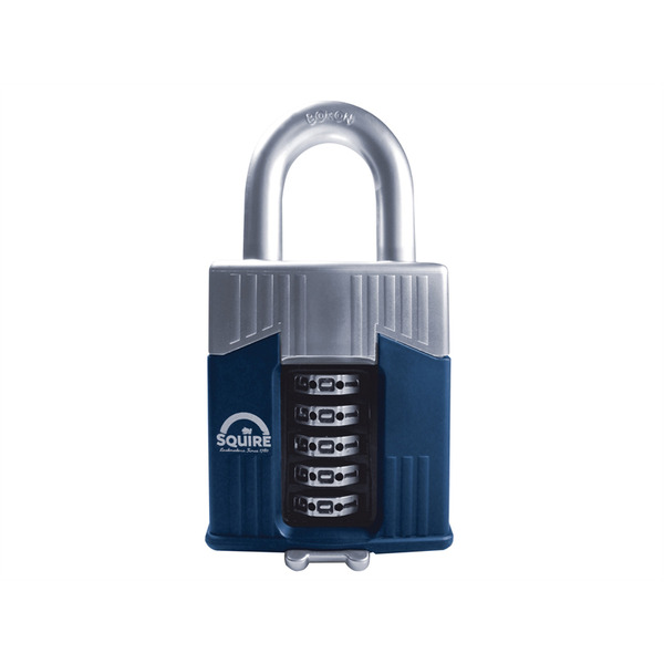 Squire HSQWC65 Warrior High-Security Open Shackle Combination Padlock 65mm