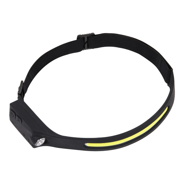 Sealey HT104RDB Rechargeable Head Torch with Auto-Sensor 5W COB & 3W LED - Display Box of 12