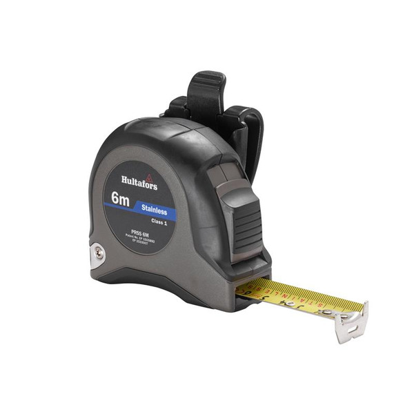 Hultafors HUL350503 Short Stainless Steel Tape PRSS 6m (Width 25mm) (Metric only)