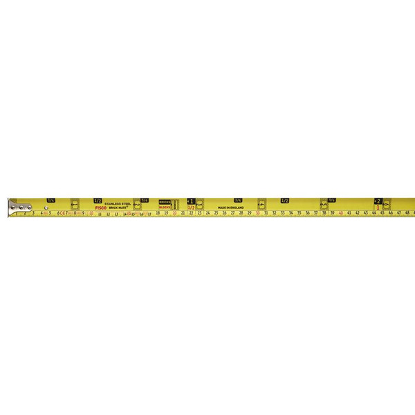 Hultafors HUL352423 BMSS8M Brick-Mate Stainless Steel Pocket Tape 8m (Metric only)