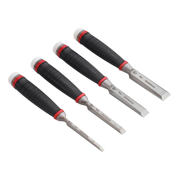 Hultafors HUL390671 HDCS4 Heavy-Duty Chisel Set, 4 Piece (6-25mm)