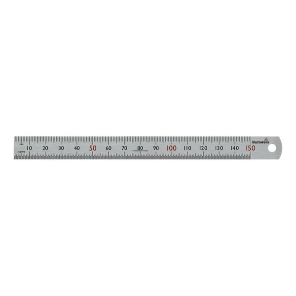 Hultafors HUL554003 STL 150 Stainless Steel Ruler 150mm