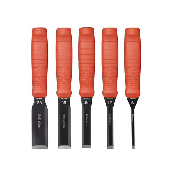 Hultafors HULEDC5 Scandinavian Butt Chisel Set, 5 Piece