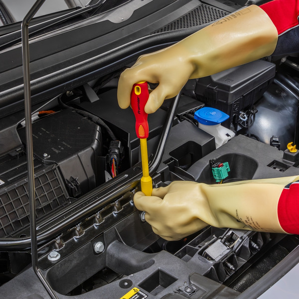 Sealey HVG1000VL Electrician's Safety Gloves 1kV - Pair