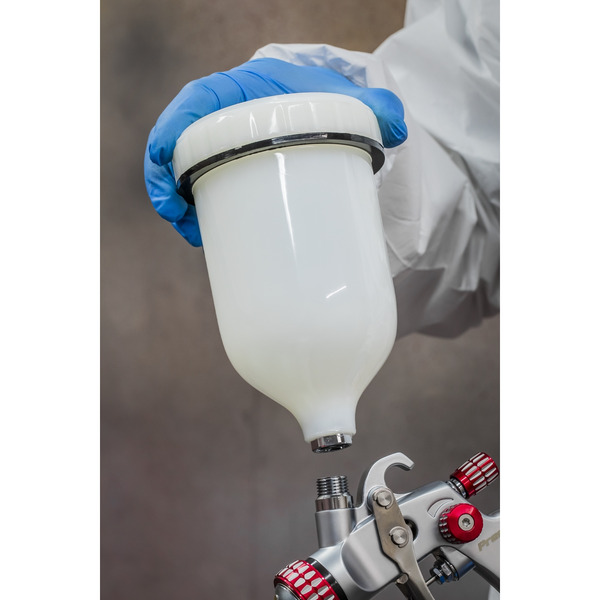 Sealey HVLP01 Premier Professional HVLP Gravity Feed Spray Gun 1.3mm Set-Up