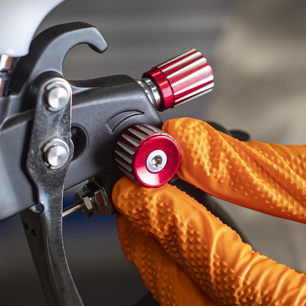 Sealey HVLP04 Premier Professional HVLP Gravity Feed Touch-Up Spray Gun 1mm Set-Up