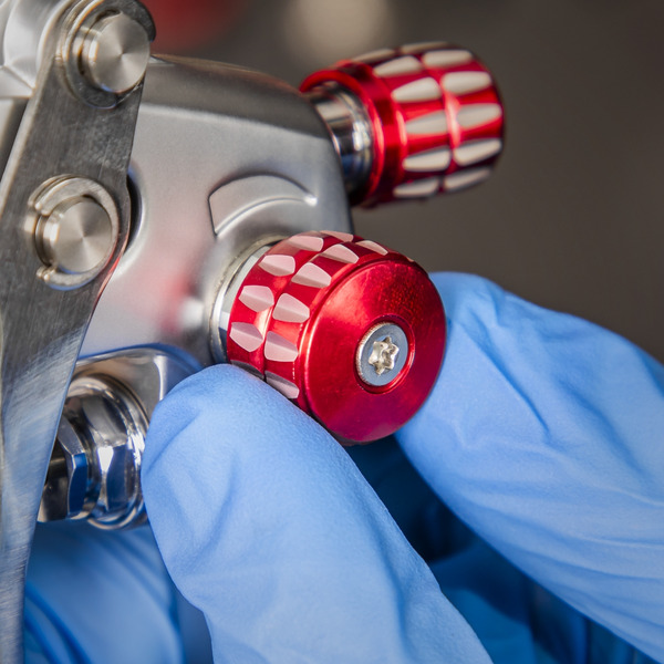 Sealey HVLP04 Premier Professional HVLP Gravity Feed Touch-Up Spray Gun 1mm Set-Up