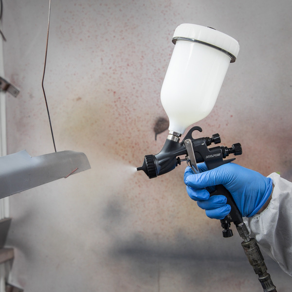 Sealey HVLP05 Premier Professional HVLP Gravity Feed Spray Gun 1.3mm Set-Up