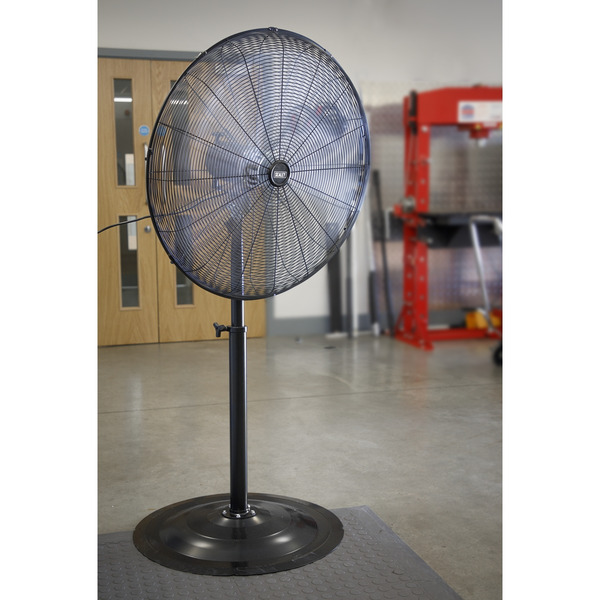 Industrial High Velocity Oscillating Pedestal Fan 30
