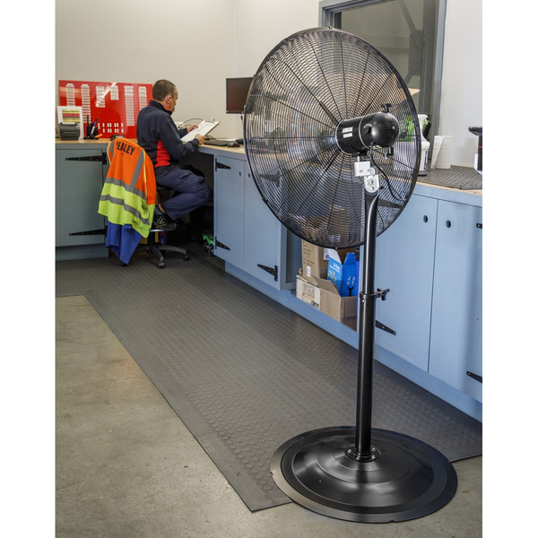 Industrial High Velocity Oscillating Pedestal Fan 30