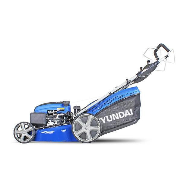Hyundai 20 / 51cm 196cc Cut Self Propelled Electric Start Petrol Lawnmower And Extras